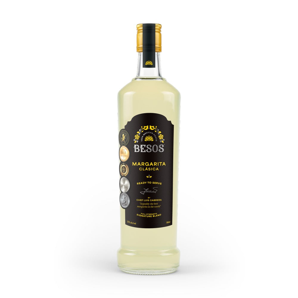 Besos Margarita Ready to serve Classica 700ml 22% alc/vol